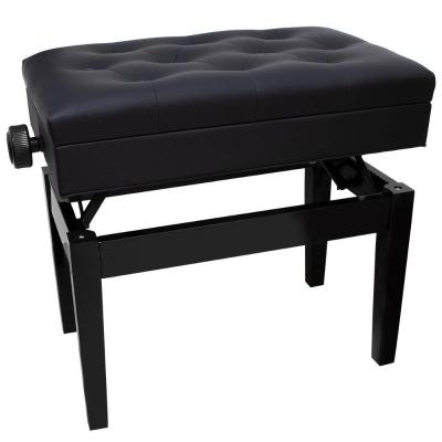Banco De Piano Com Regulagem Ba 3 Preto Alan [f097]