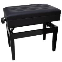 Banco De Piano Com Regulagem Ba 3 Preto Alan [f097] - 1