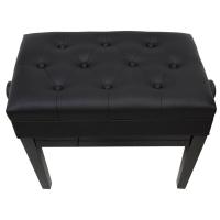 Banco De Piano Com Regulagem Ba 3 Preto Alan [f097]