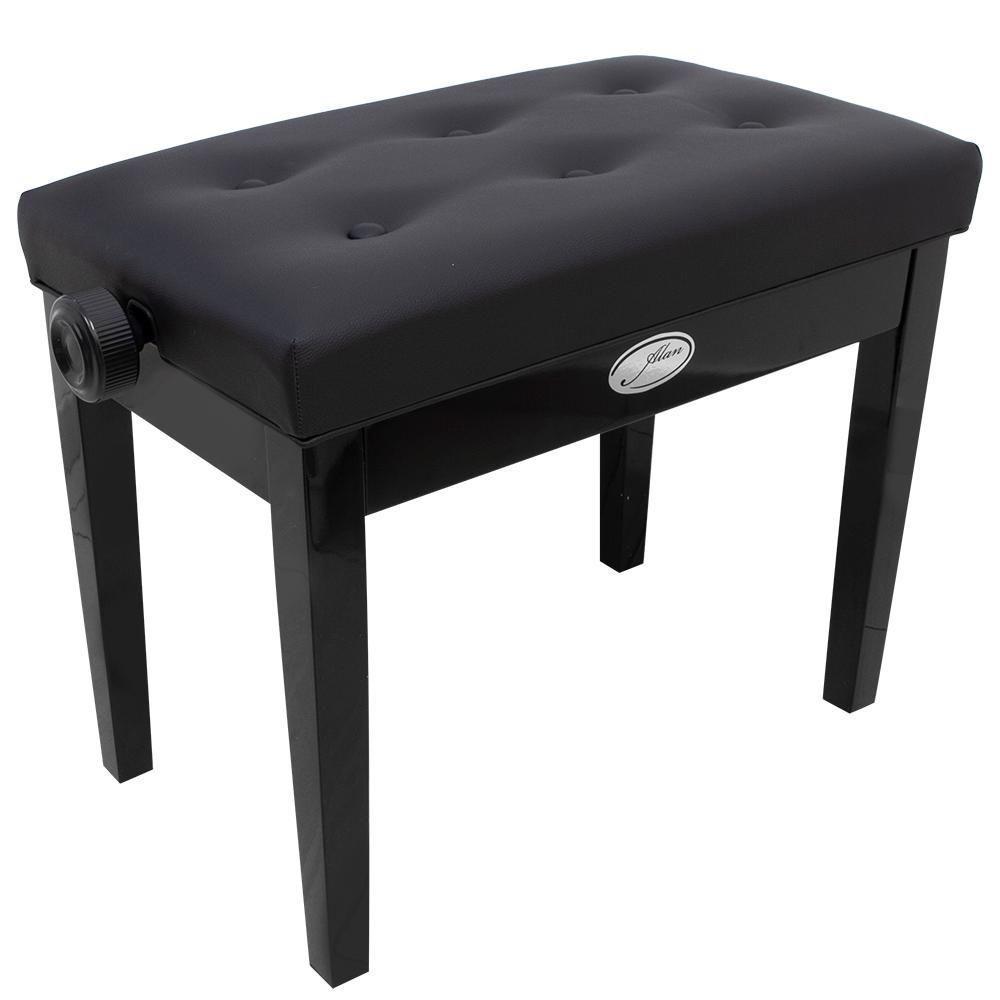 Banco De Piano Com Regulagem Ba 5 Preto Alan [f097] - 3