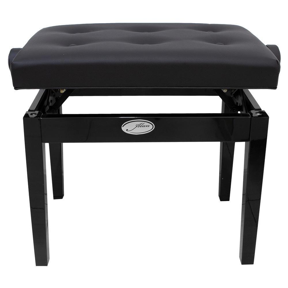 Banco De Piano Com Regulagem Ba 5 Preto Alan [f097] - 4