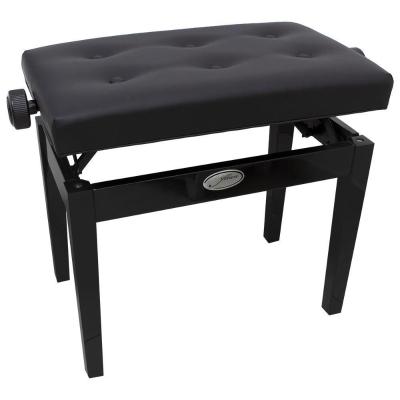 Banco De Piano Com Regulagem Ba 5 Preto Alan [f097]