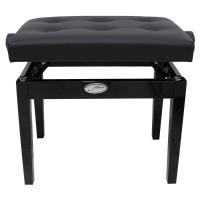 Banco De Piano Com Regulagem Ba 5 Preto Alan [f097]