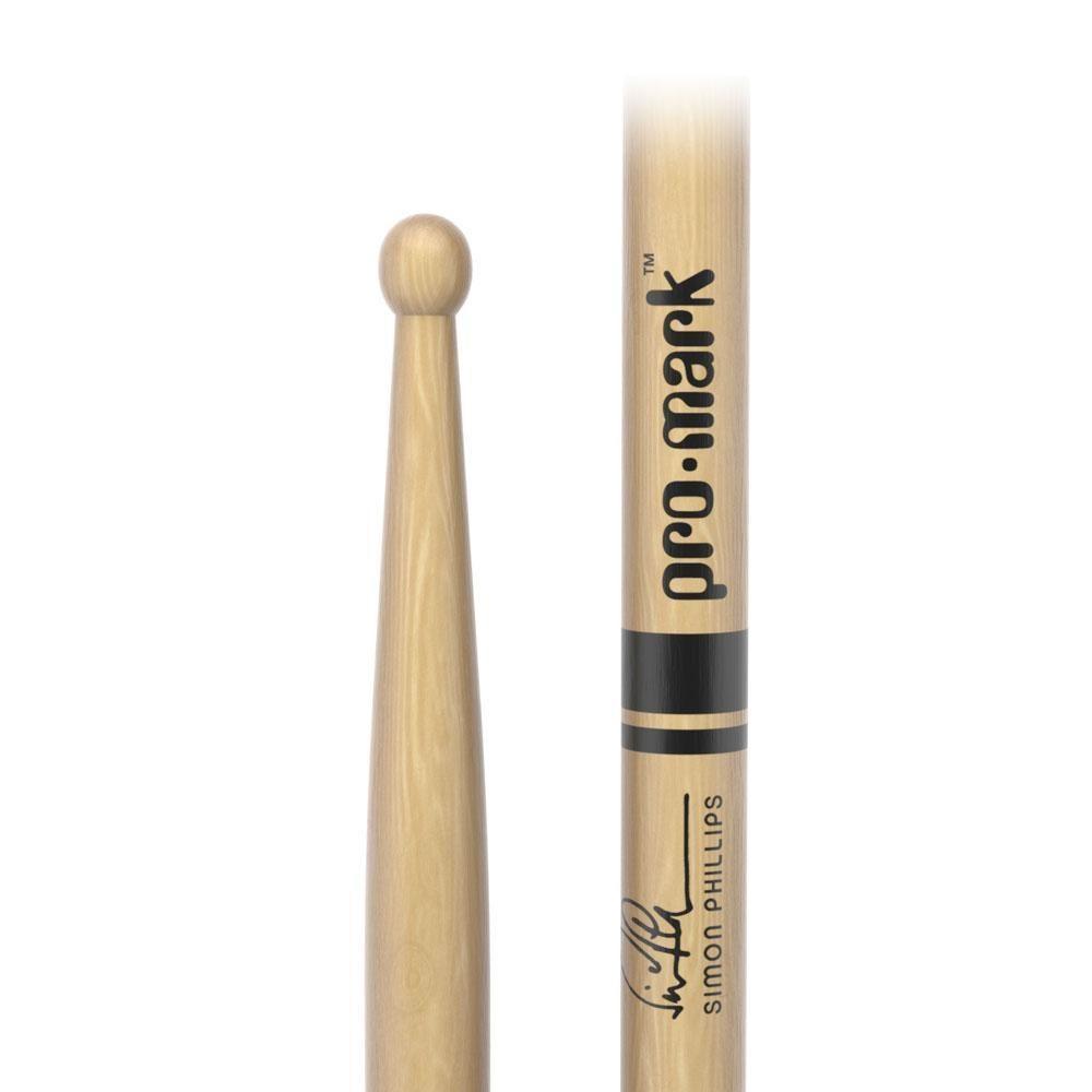 Baqueta American Hickory Simon Phillips 707 Madeira (par) Promark Tx707w [f035] - 1