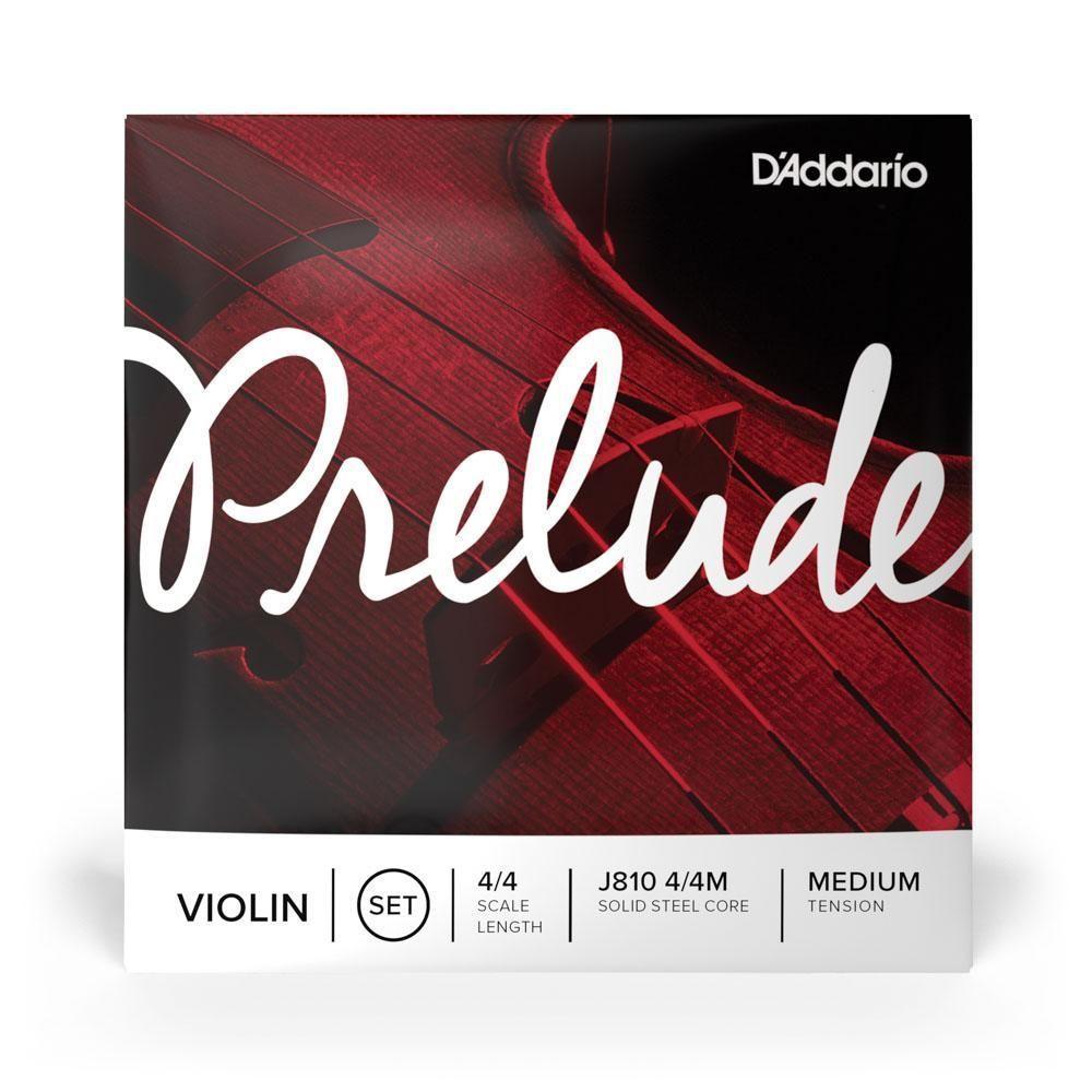 Encordoamento Violino Média D Addario Prelude J810 4-4m [f035] - 2