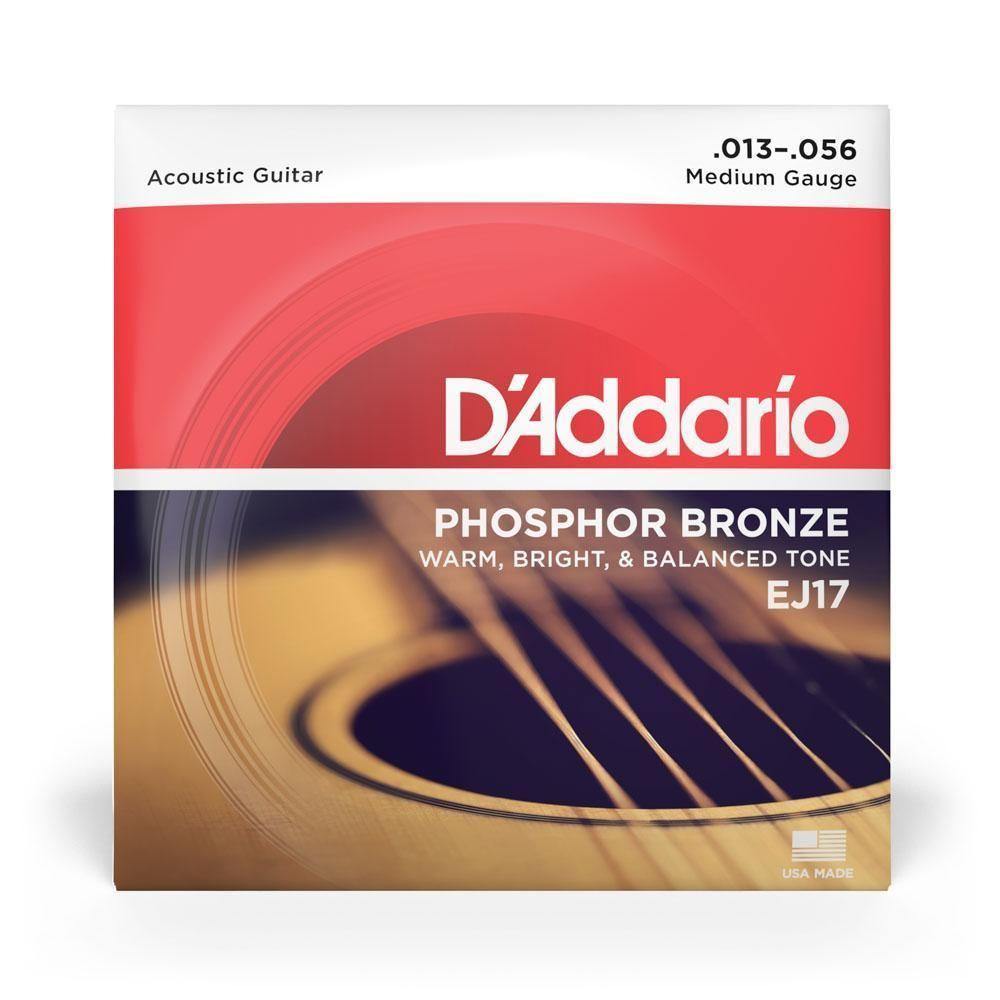 Encordoamento Violão Aço 13-56 D Addario Phosphor Ej17 [f035] - 5
