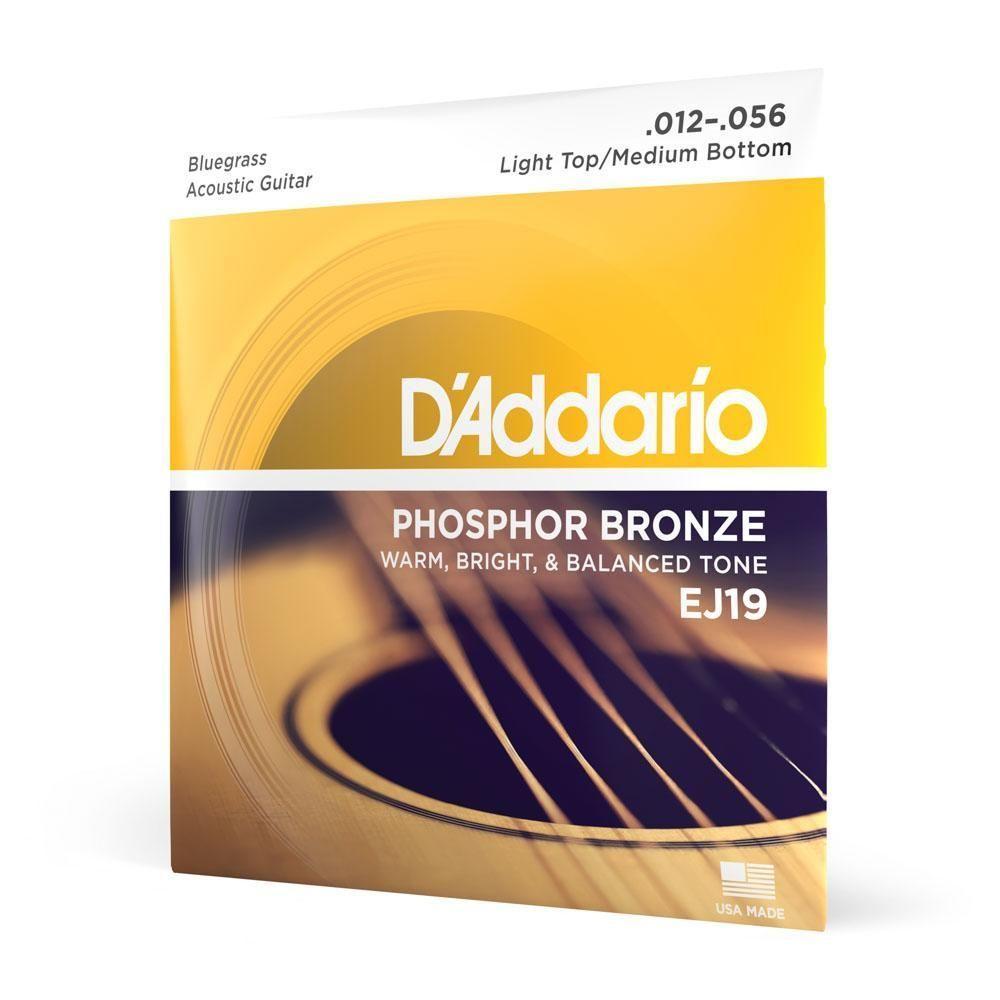 Encordoamento Violão Aço 12-56 D Addario Phosphor Bronze J19 [f035] - 1