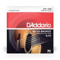 Encordoamento Violão Aço 13-56 D Addario 80-20 Bronze Ej12 [f035] - 5