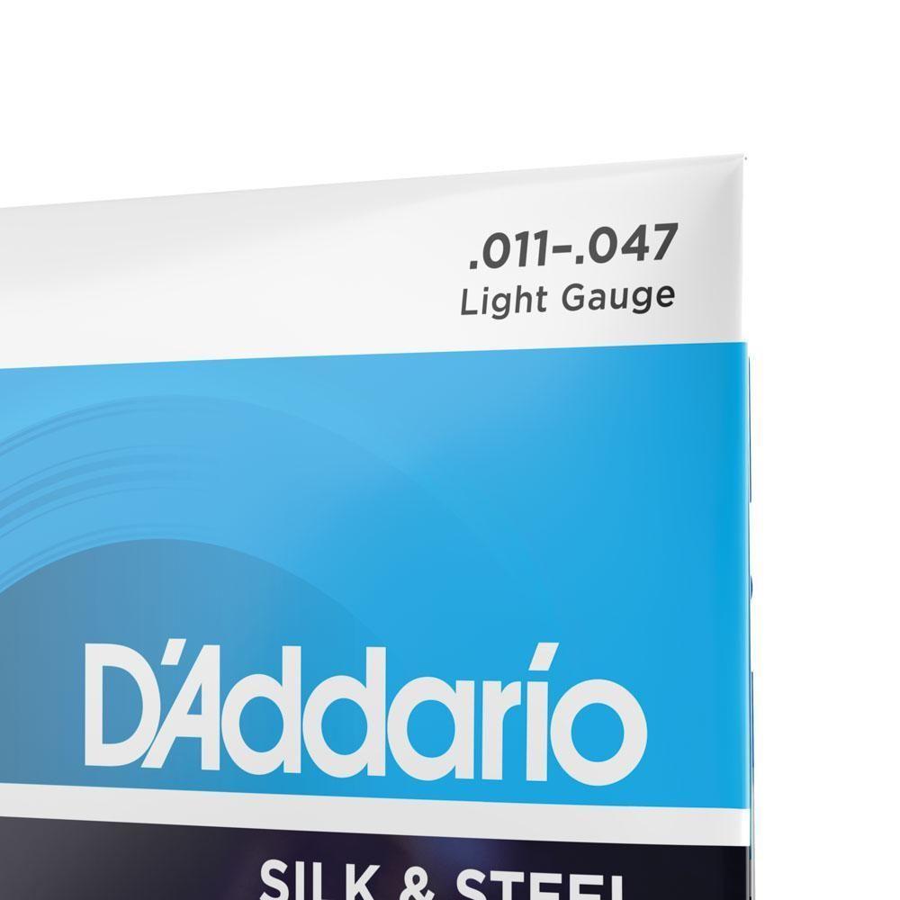 Encordoamento Violão Aço 11-47 D Addario Silk & Steel Ej40 [f035] - 6
