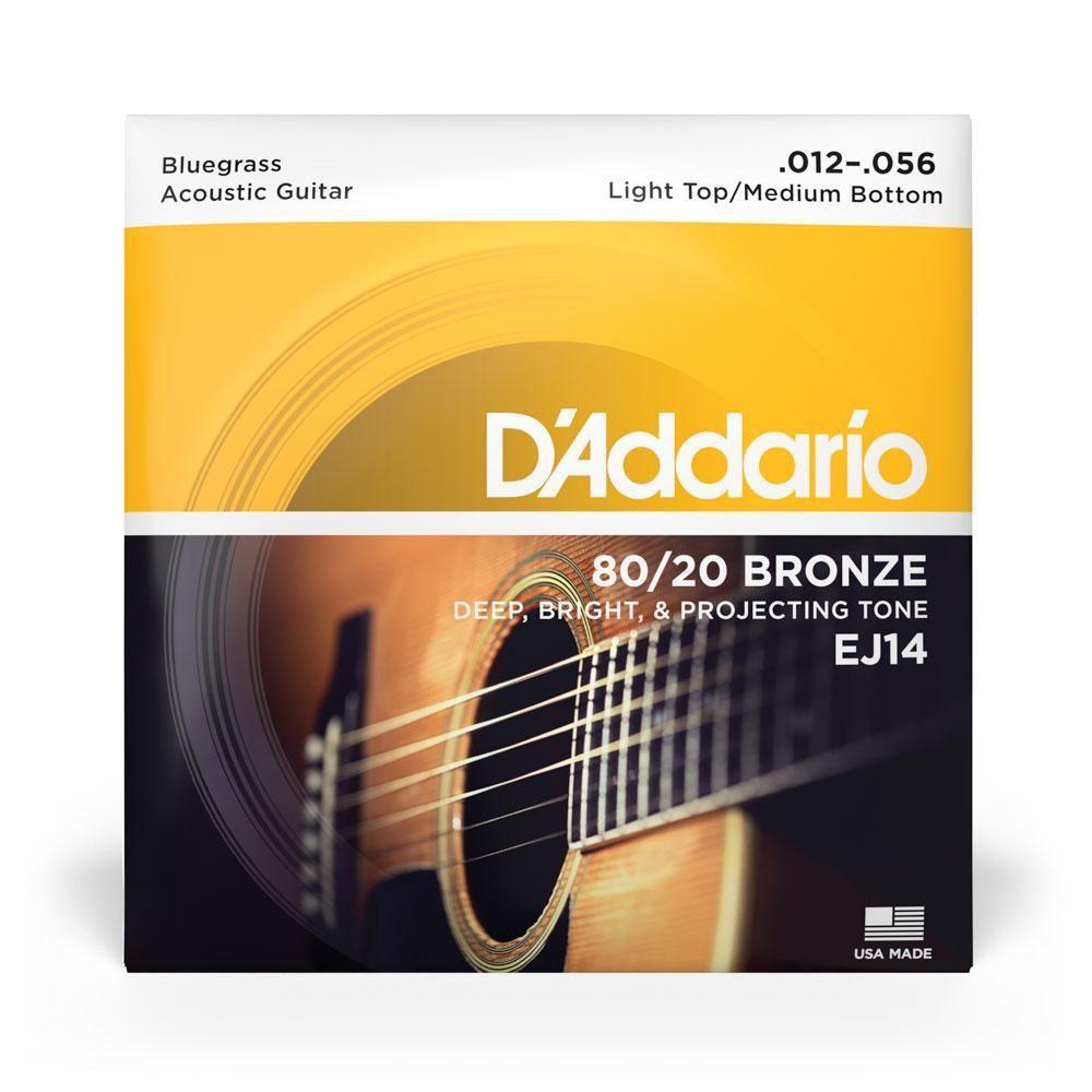Encordoamento Violão Aço 12-56 D Addario 80-20 Bronze Ej14 [f035] - 4