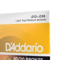 Encordoamento Violão Aço 12-56 D Addario 80-20 Bronze Ej14 [f035] - 6