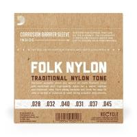 Encordoamento Para Violão Bolinha D Addario Folk Nylon Ej33 [f035] - 2