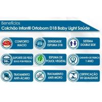 Colchão Infantil D18 Baby Light Saúde (70x130x10) - Ortobom - 2