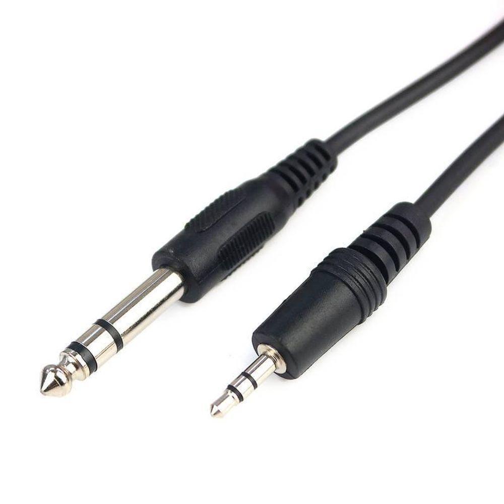 Cabo P10 Estéreo X P2 Estéreo 2m Niquel [f108] - 1