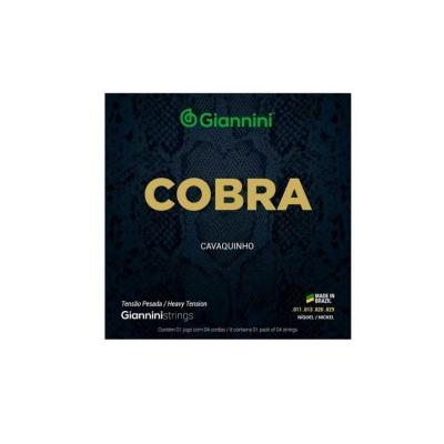 Encordoamento P-cavaquinho Giannini Cobra Niquel Pesada Gescp [f108]