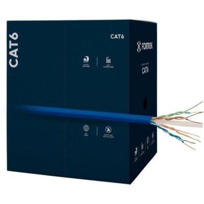 Cabo De Rede Cat6 305m Fortrek Fk510c Cmx Azul - Cx - 305 [f002]