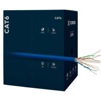 Cabo De Rede Cat6 305m Fortrek Fk510c Cmx Azul - Cx - 305 [f002] - 1