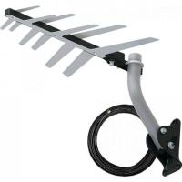 Antena Externa Tv 2 Em 1 Uhf-hd Com Cabo Full Hd Dtv1500 Aquário [f002] - 1