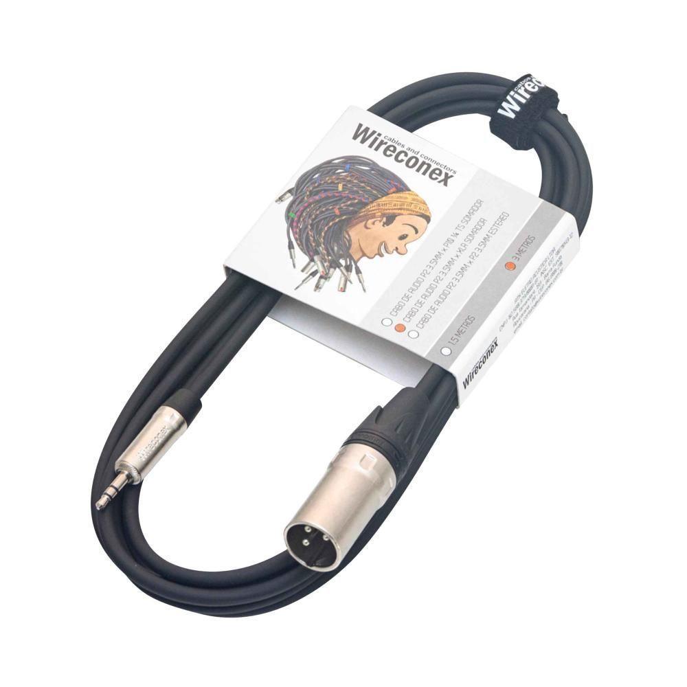 Cabo De áudio P2 Xlr 1,5 Metros P2xlr 1,5 Wireconex [f108] - 1
