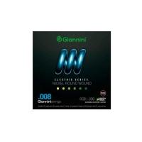 Encordoamento Giannini P-guitarra Niquel 0.008 Geegst.8 [f108] - 1