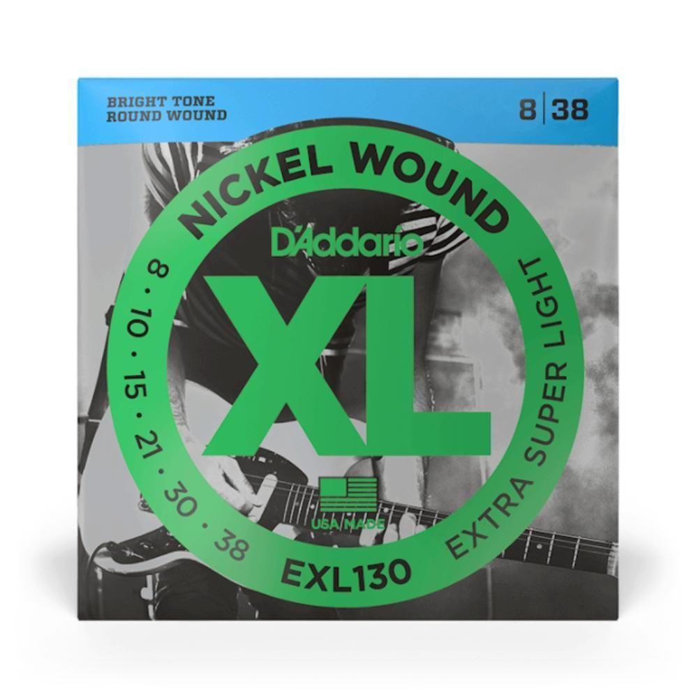 Encordoamento Guitarra 08-38 D Addario Xl Nickel Exl130 [f035] - 4