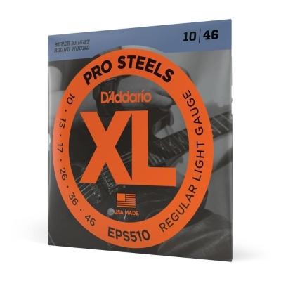 Encordoamento Guitarra 10-46 D Addario Xl Pro Steels Eps510 [f035]