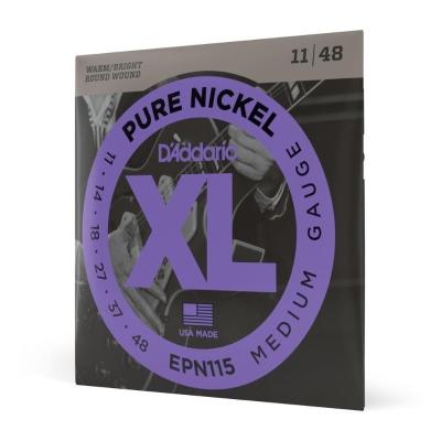 Encordoamento Guitarra 11-41 D Addario Xl Pure Nickel Epn115 [f035]