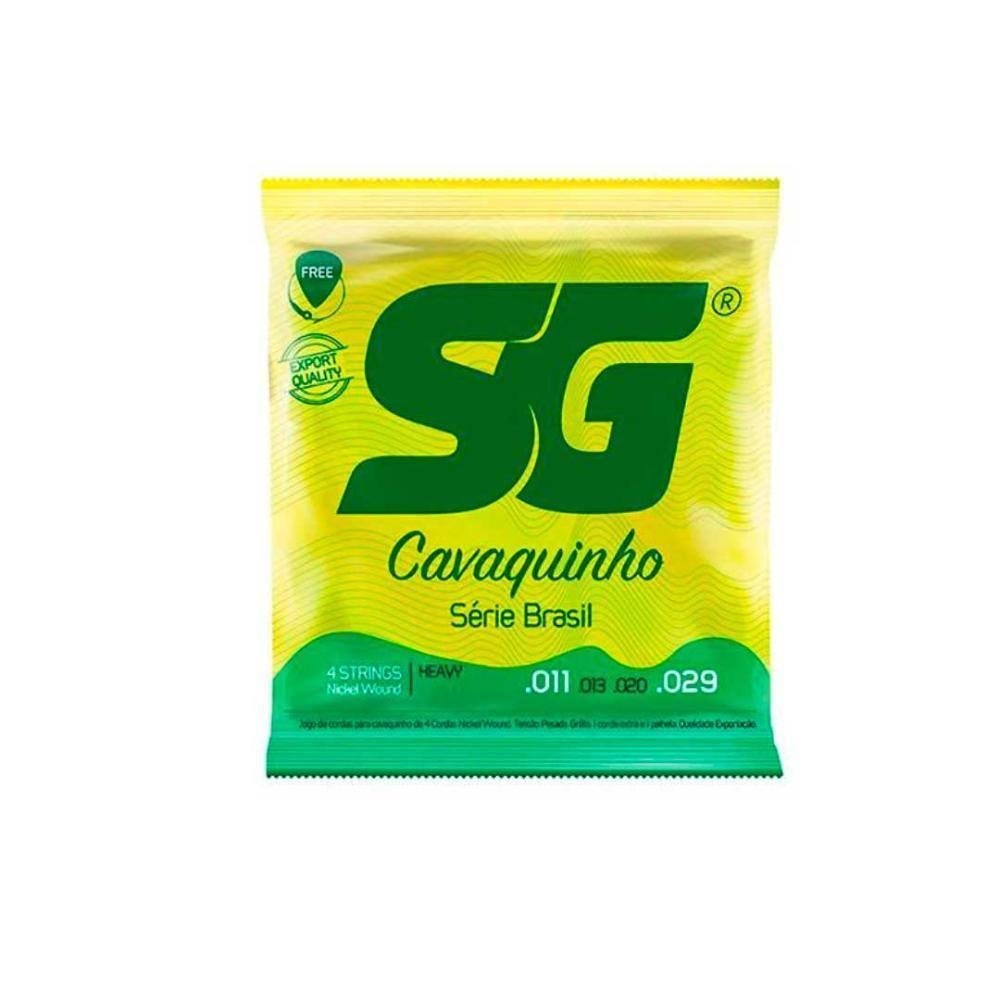 Encordoamento P-cavaquinho C-bolinha Tensão Alta Série Brasil 0.011 Sg [f108] - 1