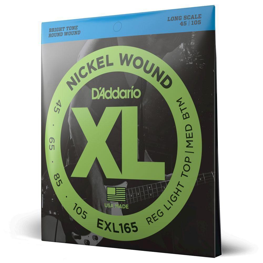 Encordoamento Baixo 4c 45-105 D Addario Xl Nickel Exl165 [f035] - 1