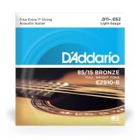 Encordoamento Violão Aço 11-52 Corda Extra D Addario Ez910-b [f035] - 5