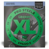 Encordoamento Baixo 5c 40-125 D Addario Xlprosteels Eps220-5 [f035] - 5