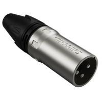 Conector Xlr Macho Wc 1013 Ml Bk Ni 3p Cabo Wireconex 05 Unidades [f108] - 2