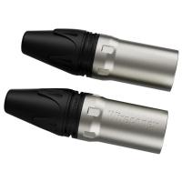 Conector Xlr Macho Wc 1013 Ml Bk Ni 3p Cabo Wireconex 05 Unidades [f108] - 3