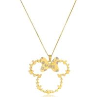 Colar Personalizado Minnie Vazado Com Zircônia [f027] - 1