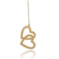 Colar Personalizado Regulável Com Corações Entrelaçados [f027] - 4