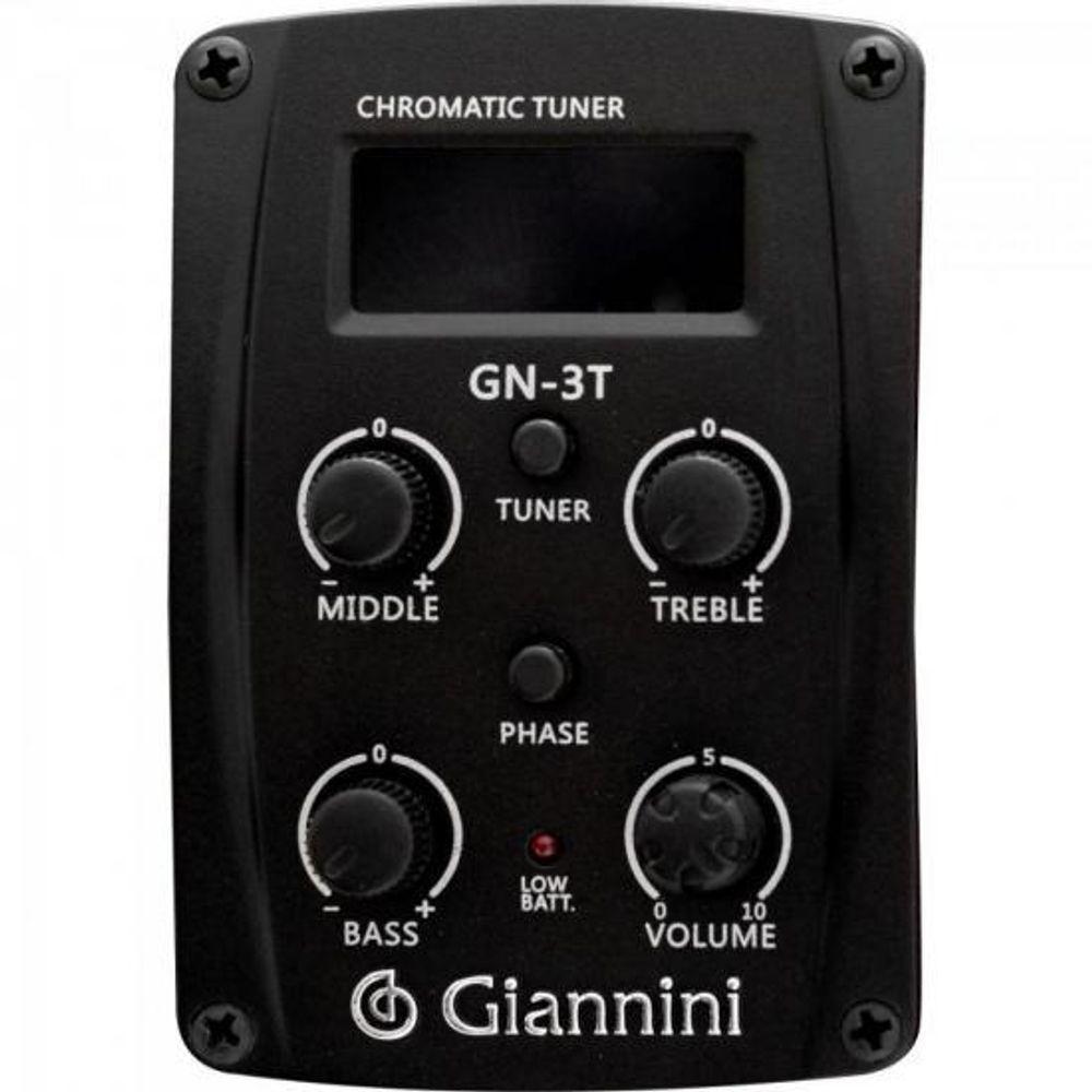 Violão Giannini Gf1d Ceq Eletroacústico Aço Preto [f002] - 5