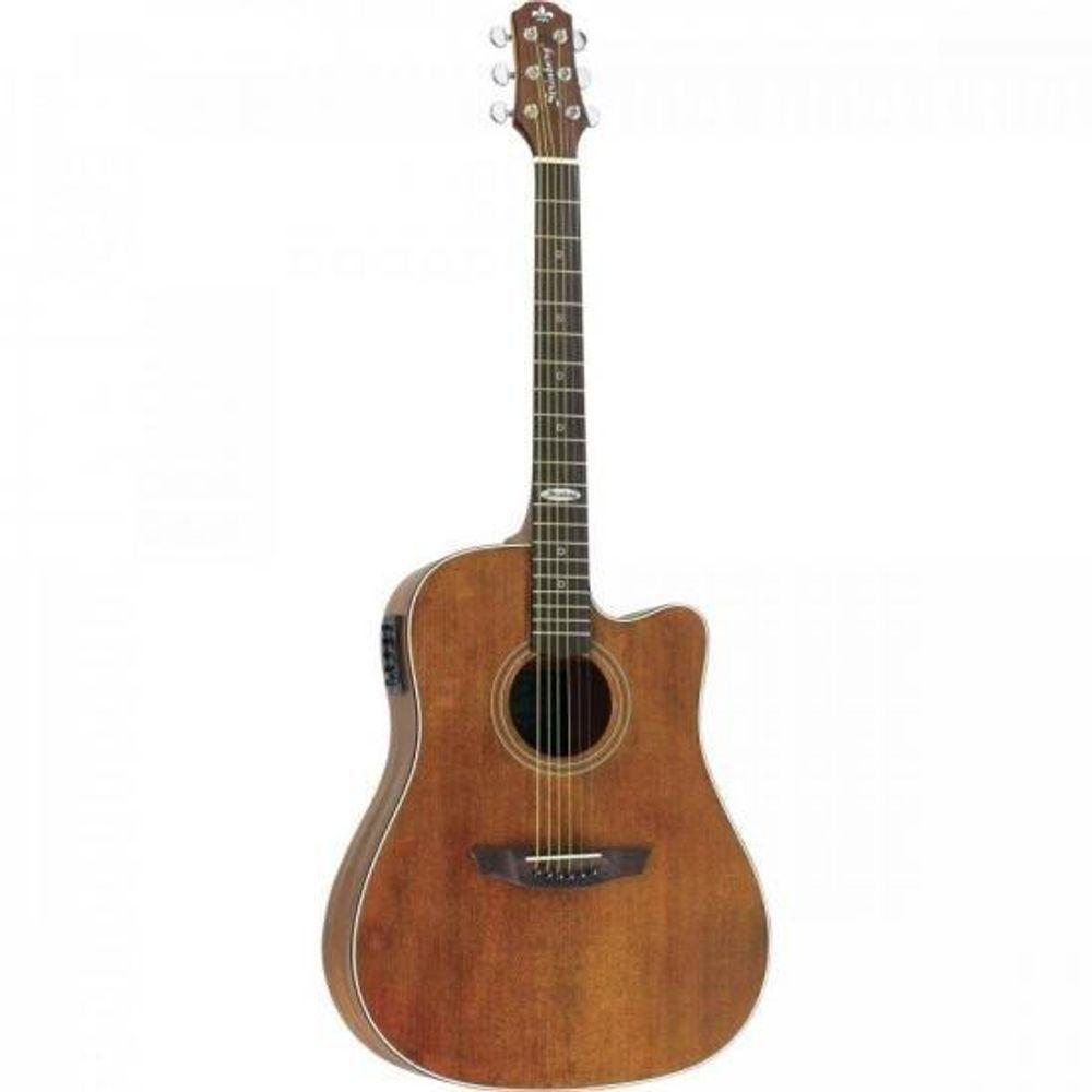 Violão Eletroacústico Strinberg Sd200c Aço Fosco Smoked Satin [f002] - 1