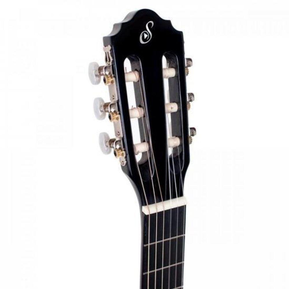 Violão Giannini Nf14 Ceqbk Eletroacústico Nylon Preto [f002] - 2
