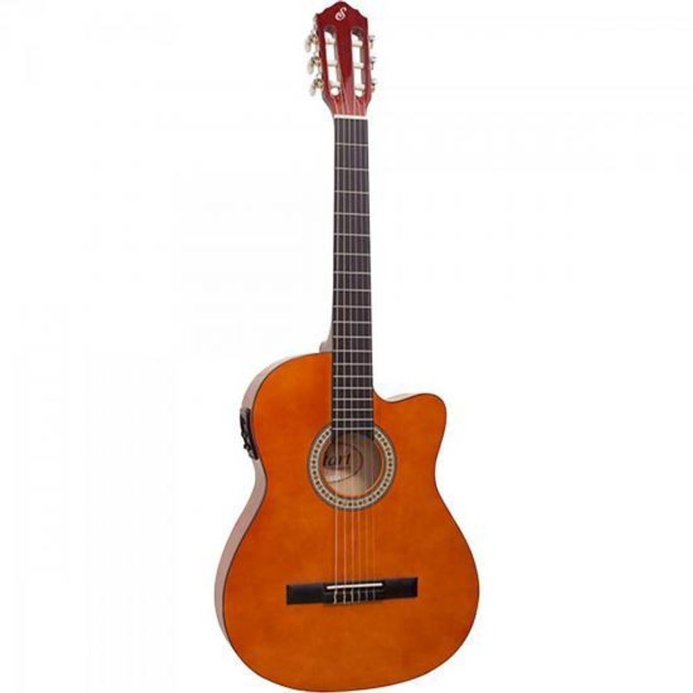Violão Giannini Nf14 Ceq Eletroacústico Nylon Natural [f002] - 1
