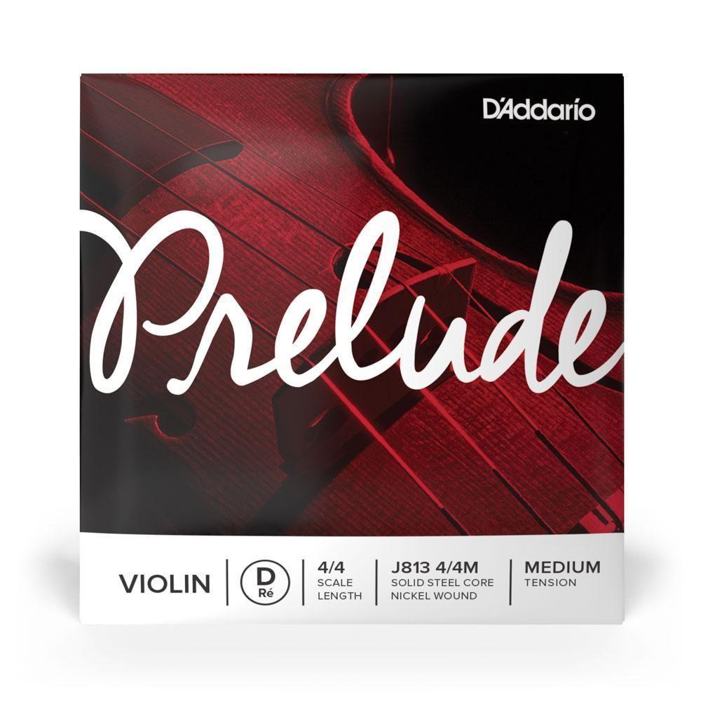 Corda Avulsa Para Violino Ré D Addario Prelude J813 4-4m [f035] - 1