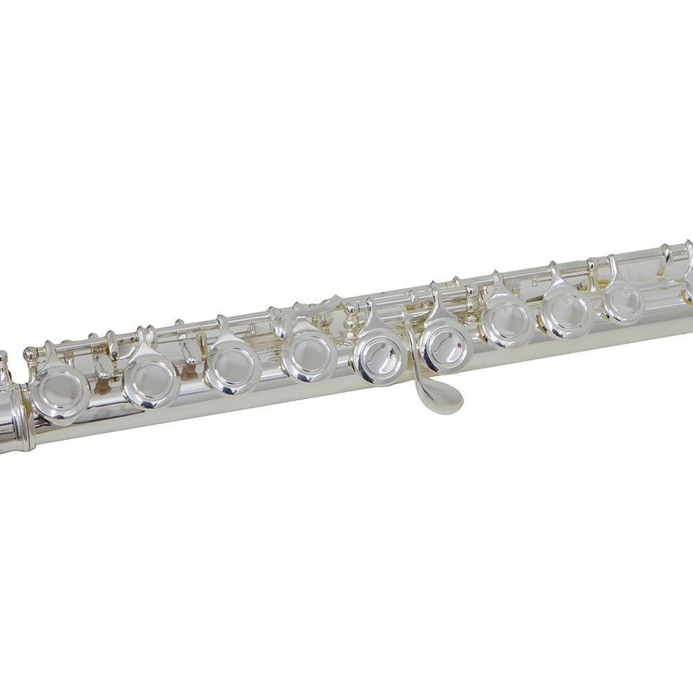 Flauta Transversal Fl 200es Prateada Com Case New York [f097] - 2