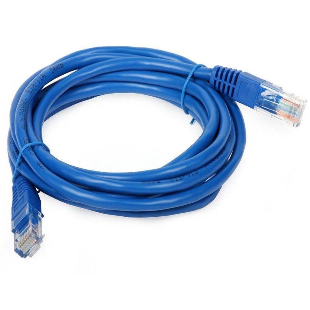 Cabo Patch Info - Patch Cord Cat6 Ftp - 5m - Azul - 1