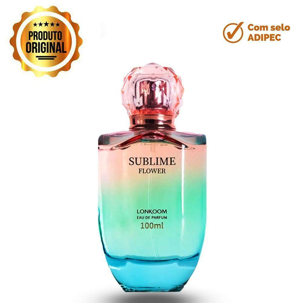 Perfume Lonkoom Flower Sublime Feminino 100ml - 1