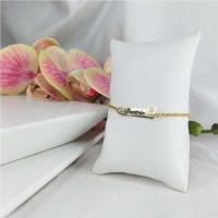 Pulseira Chapada Com Nome Gravado Folheado Em Ouro 18k [f027] - 3