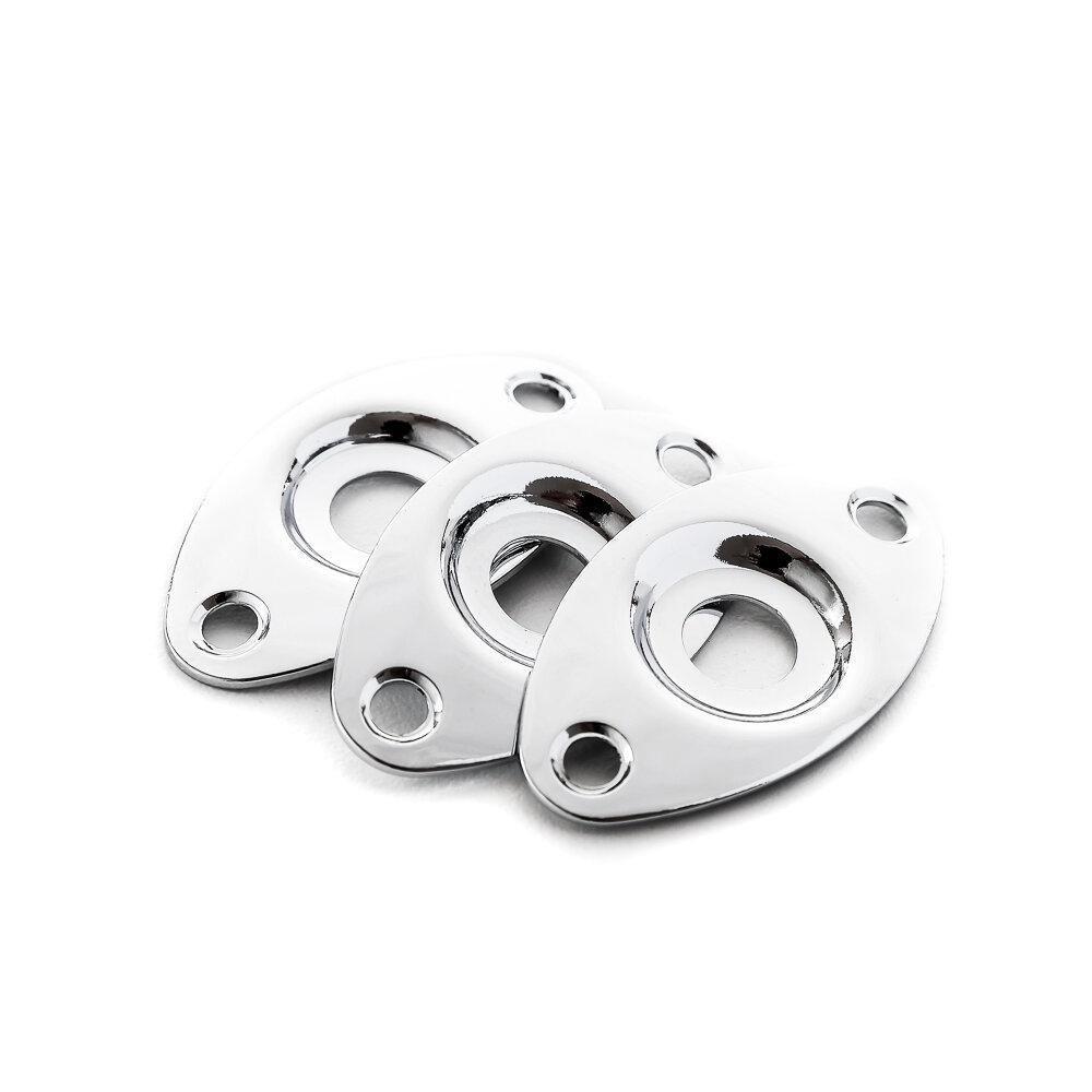 Suporte Para Jack Conexão Cromado (3 Unidades) Spirit Cjc-cr [f035] - 1