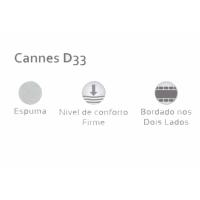 Cama Box Baú Solteiro: Colchão Espuma D33 Herval Cannes Double Face + Base CRC Courano Clean(88x188) - 4