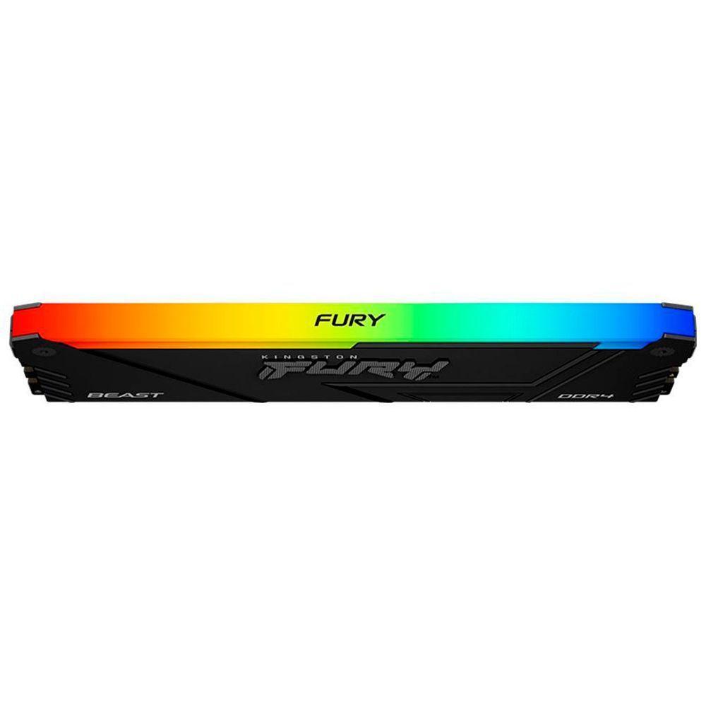 Memória Gamer Kingston Fury Beast, 16gb, Ddr4, 3200mhz, Cl16, Rgb - Kf432c16bb12a-16 - 5