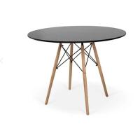 Conjunto Mesa Eames 80 Cm Preto + 4 Cadeiras Eames Eiffel Dsw Preto - 3