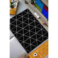 Tapete Sala Quarto Art 1,50 X 2,00 Preto Des 11 Antider  - 1
