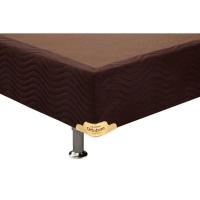 Cama Box Base Solteiro Universal Suede Brown (78x188x20) - Ortobom - 3